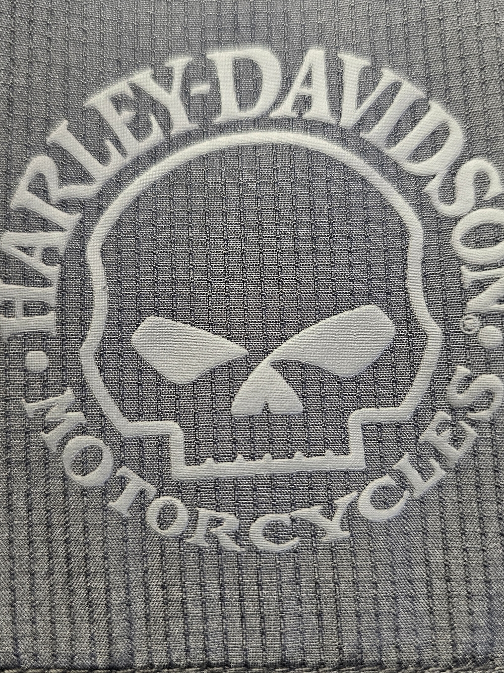 Harley Davidson Performance Shirt Mens Medium Black Button Up Short Sleeve Logo - Picture 4 of 6